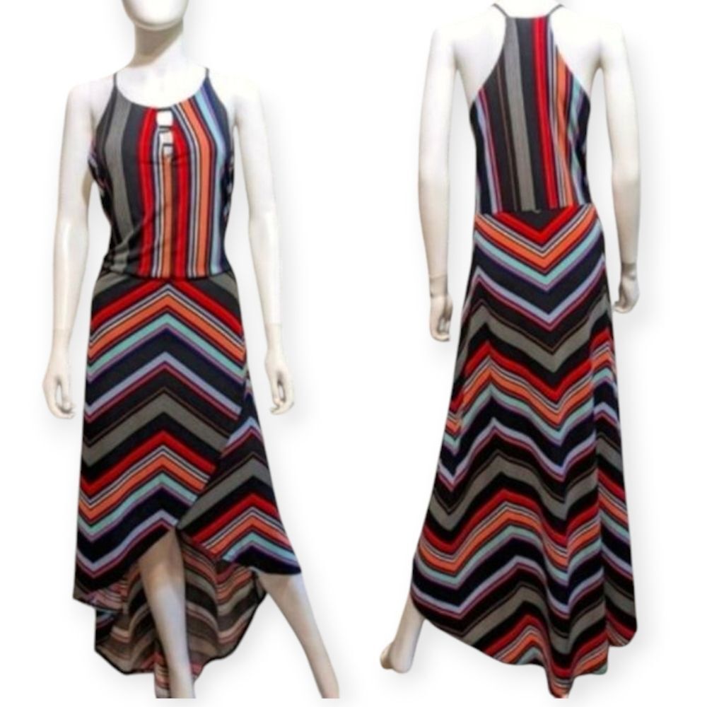 NWT Candies dress rainbow‎ multi color stripes sz. 2x